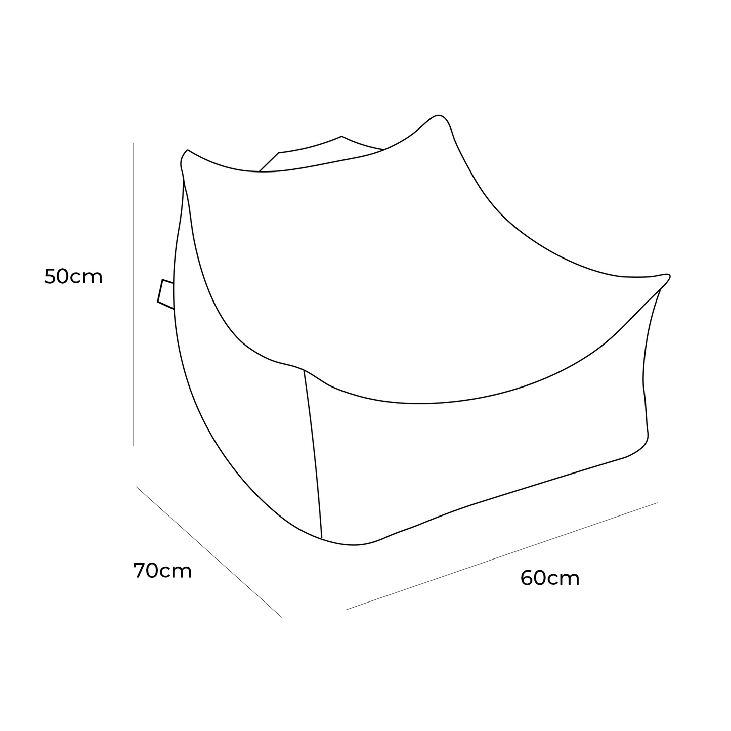 MeowBaby® Aesthetic Velvet Sako Bag Turquoise (Copy)