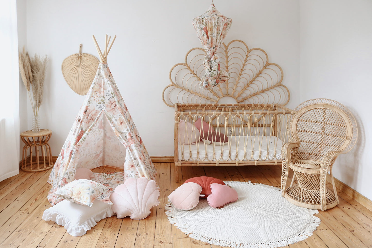 Teepee tent - Flower power