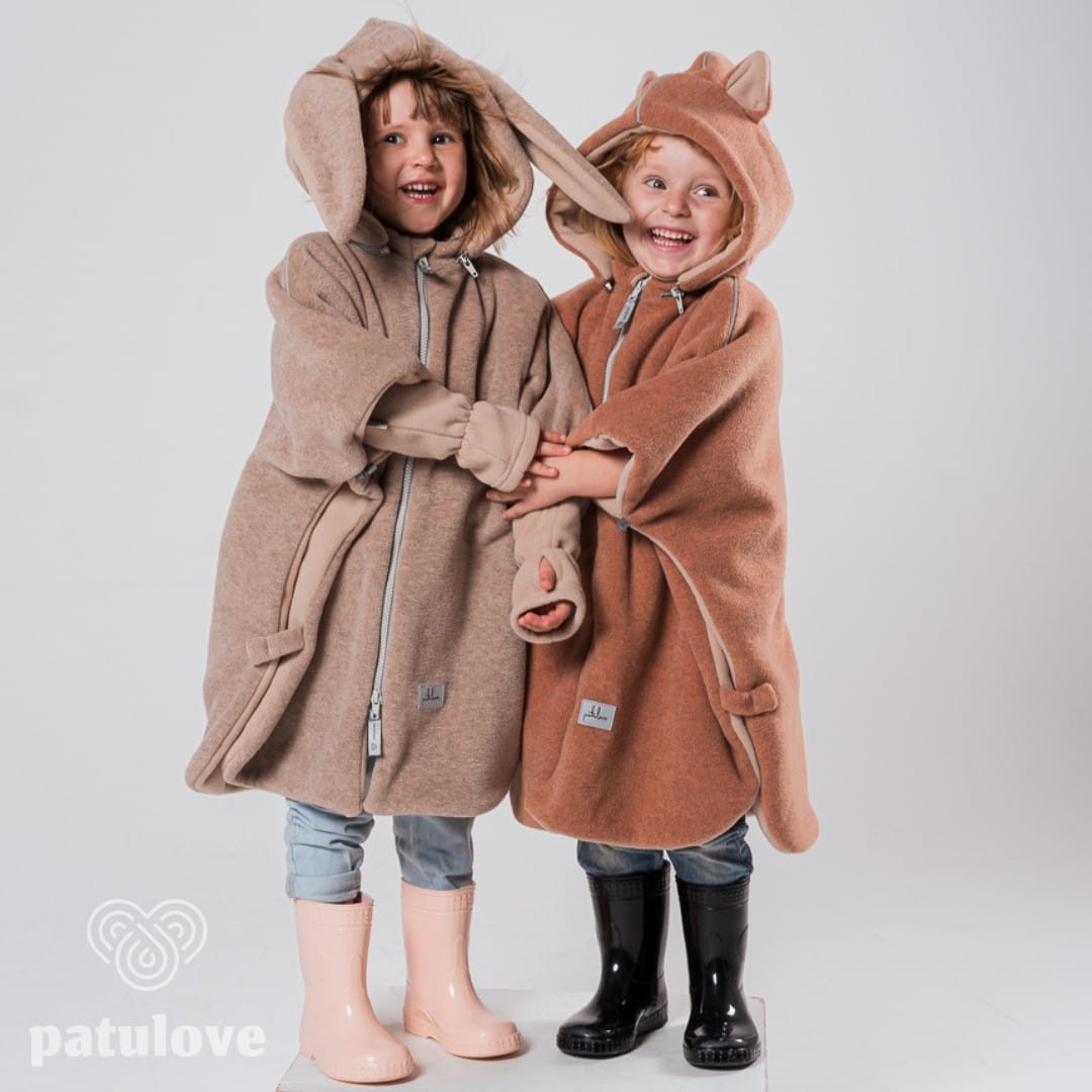 Car Poncho For Kids - Fox