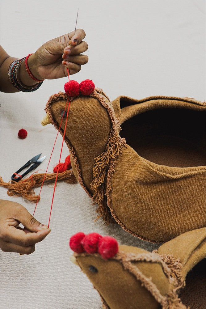 Decorative Basket Chicken