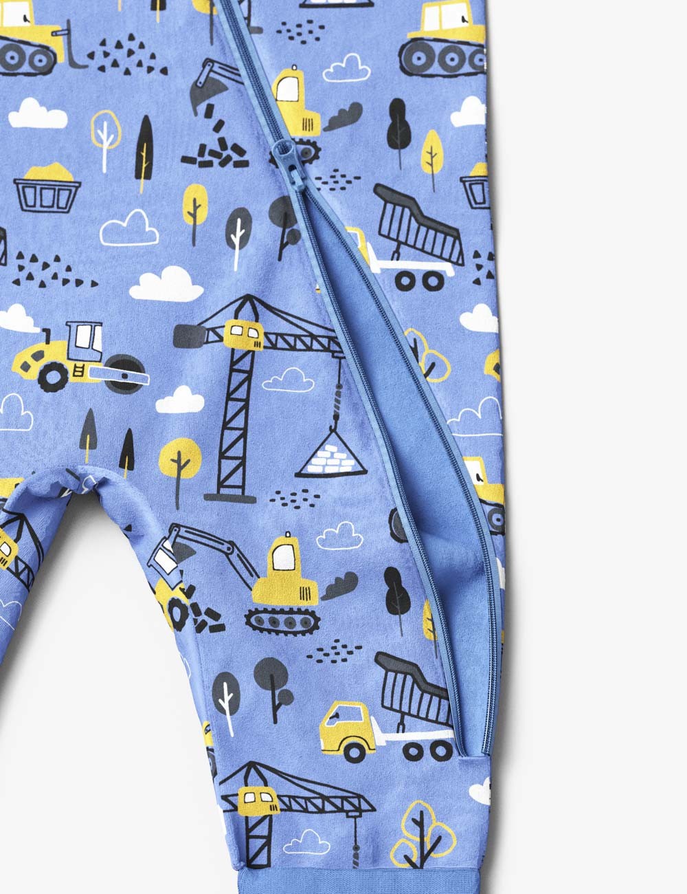 Double cotton jumpsuit BJORN - Construction