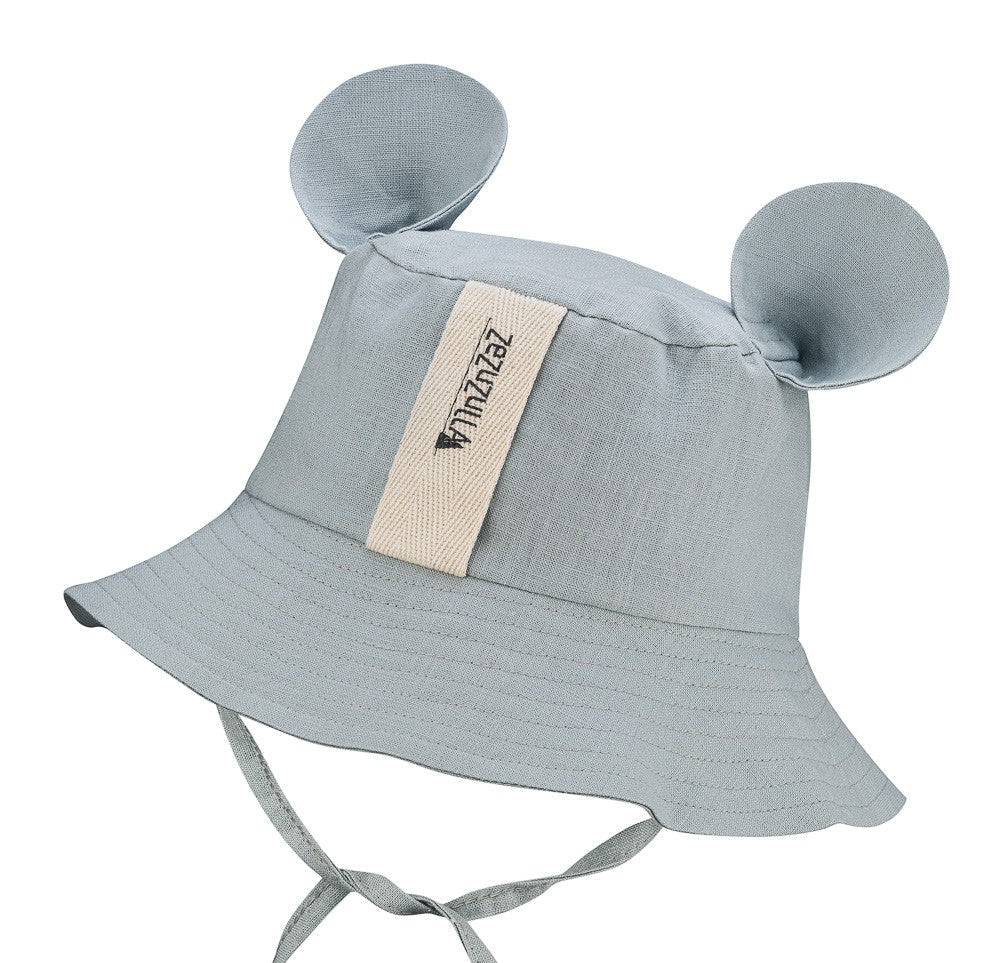 Kids Hat with Ears - Grey