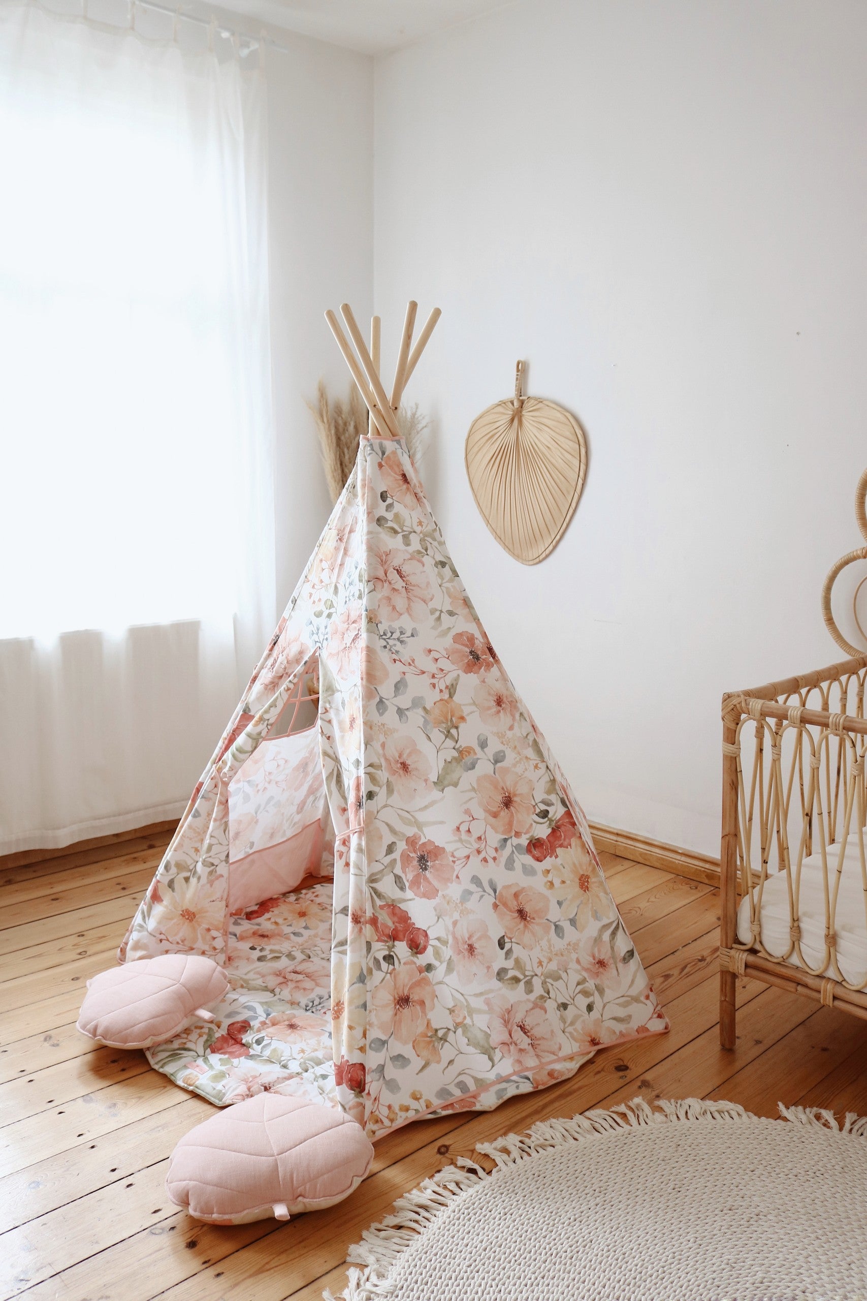 Teepee tent - Flower power