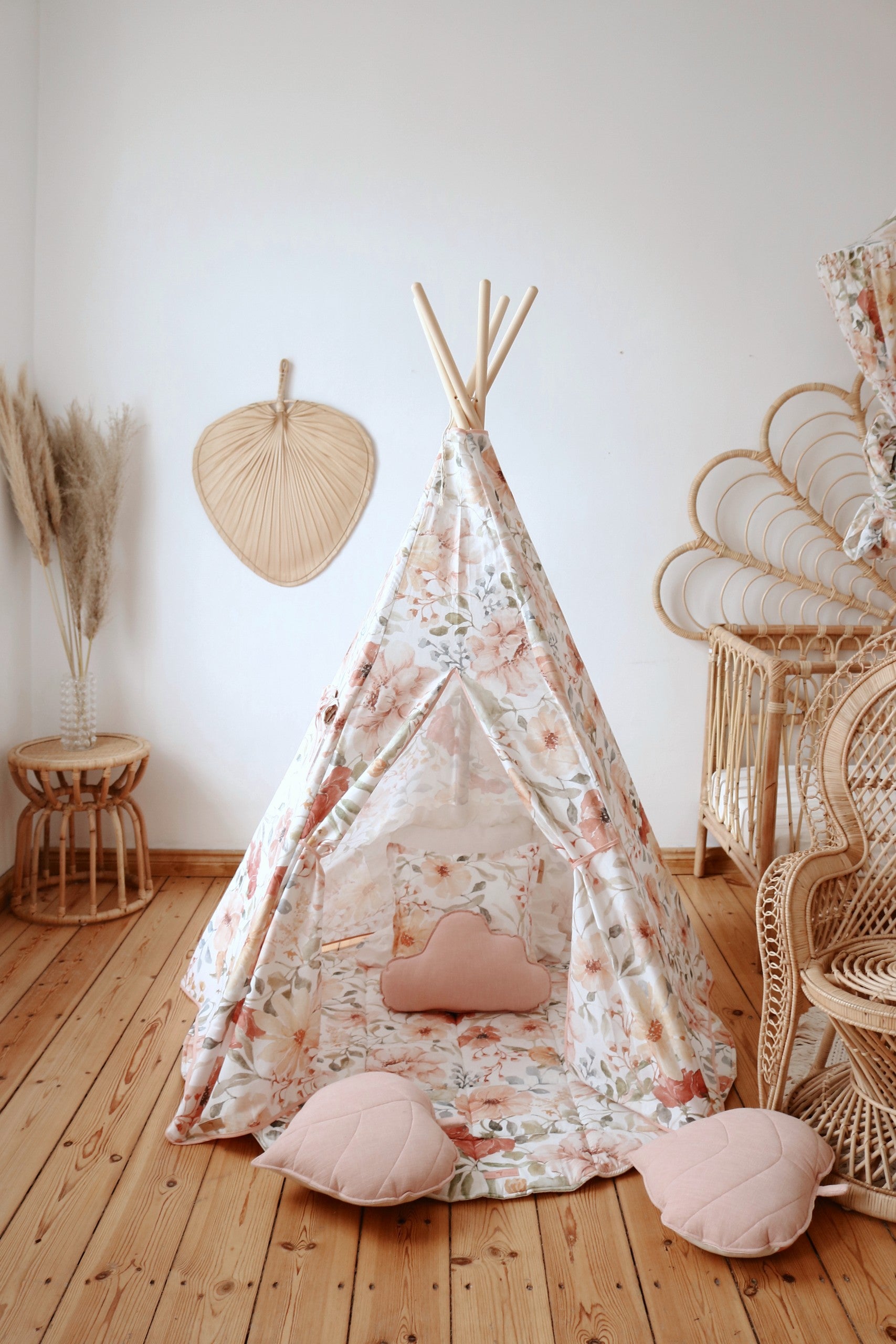 Teepee tent - Flower power