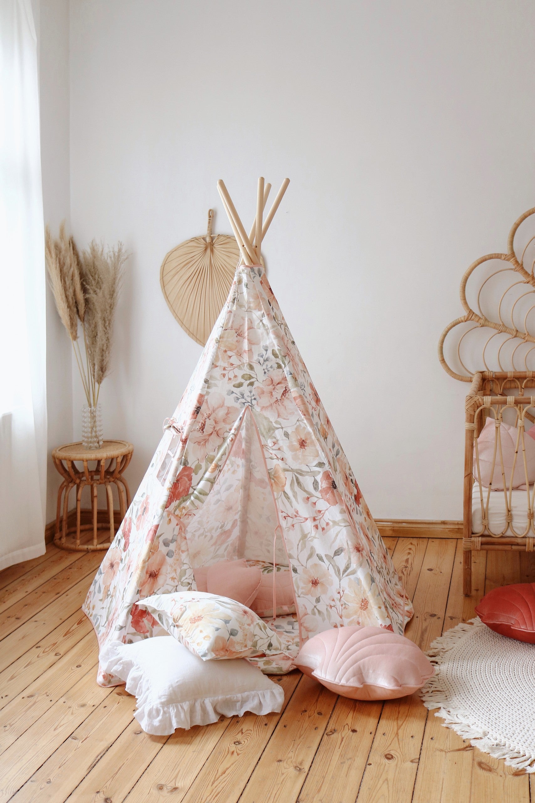 Teepee tent - Flower power