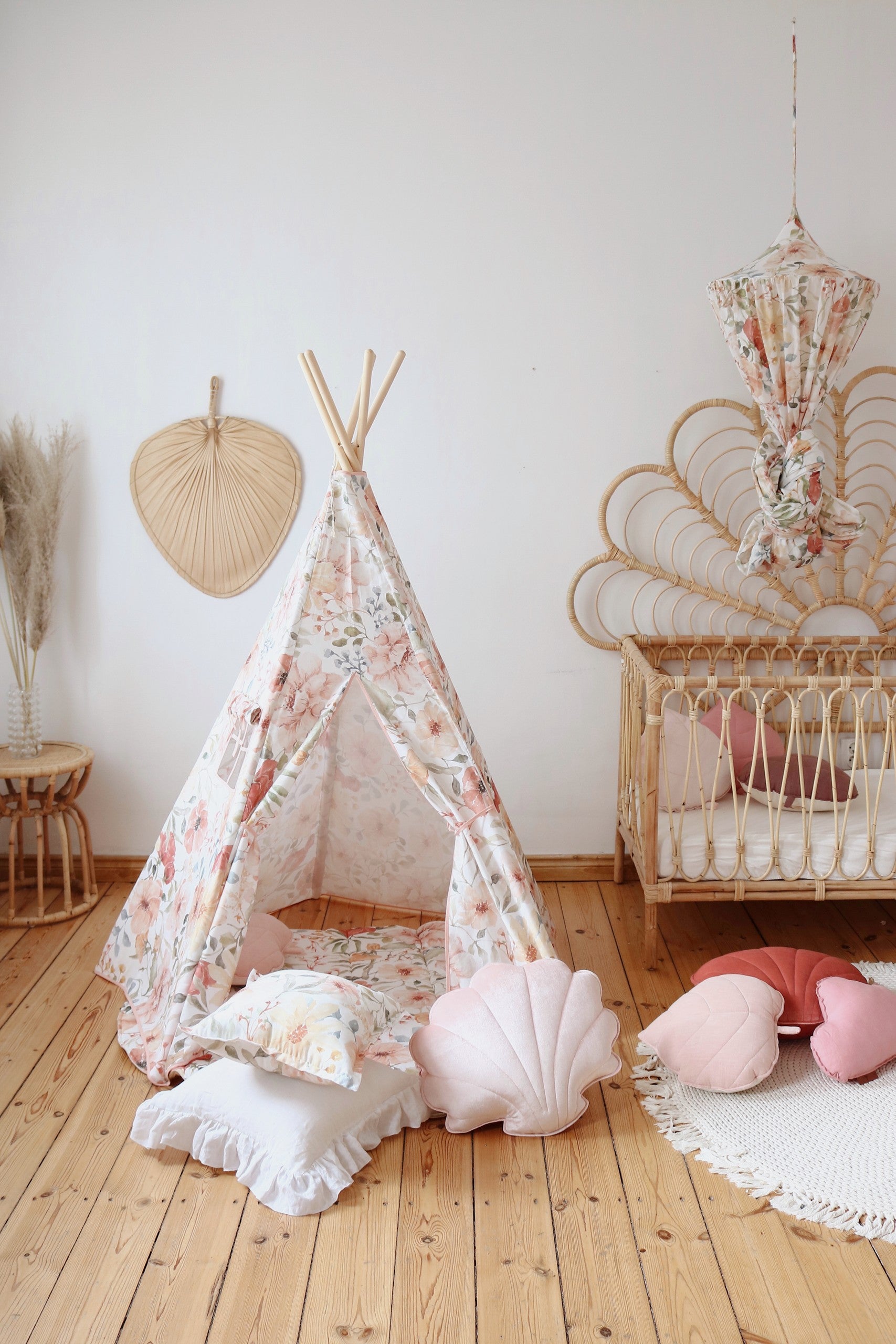 Teepee tent - Flower power