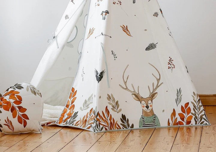 Teepee tent - Forest friends