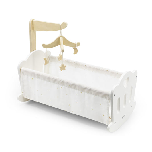 Wooden Doll Cradle