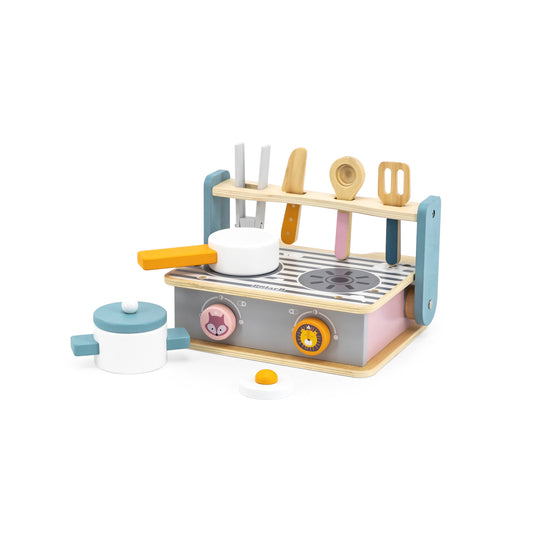 Wooden Folding Stove and Grill